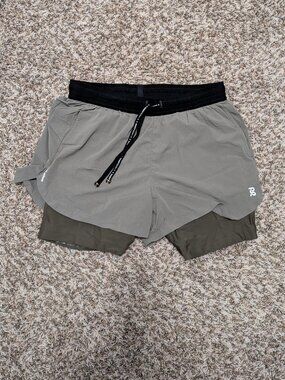 Bandit Vento 2-In-1 5" Run Short in Fatigue